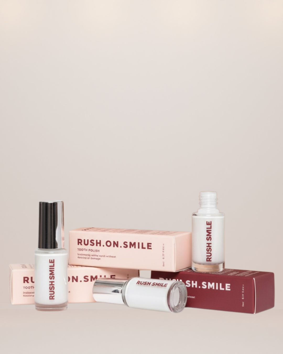 RUSH Vernis Dentaire - Dents instantanément blanches